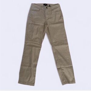Theory Tan Khaki Straight Leg Pants - Size 2